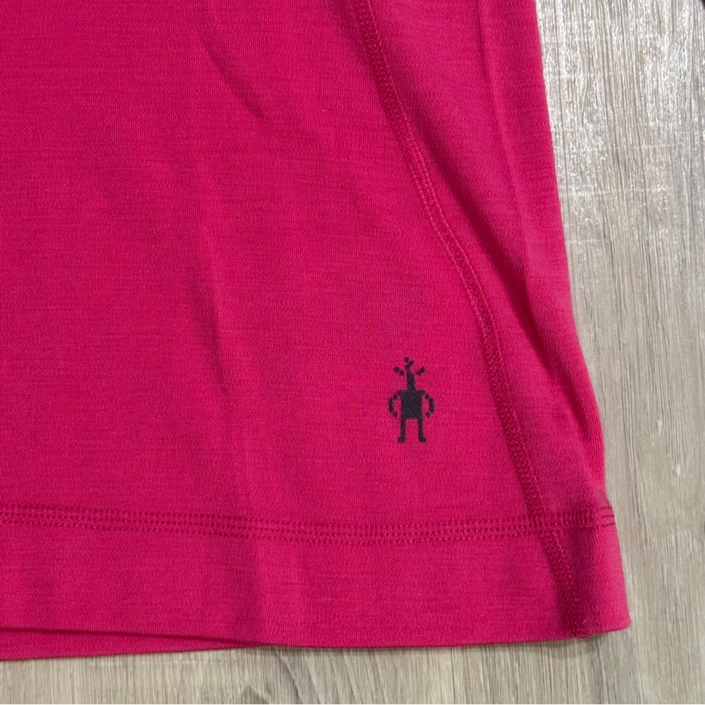 NWY SmartWool Womens Baselayer Long Sleeve Shirt, Size- Medium, Pink - Picture 6 of 11